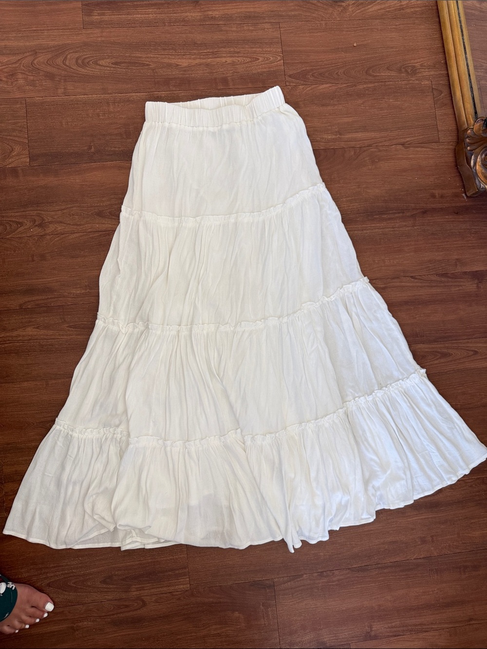 Princess Polly Miriah Maxi Skirt White - XS / US 2 - Picture 5 of 7